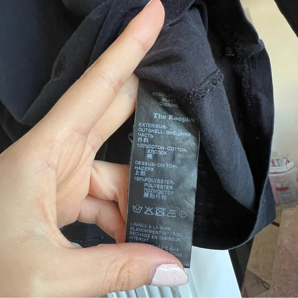 The Kooples Black Long Sleeve Shirt - Picture 3 of 4